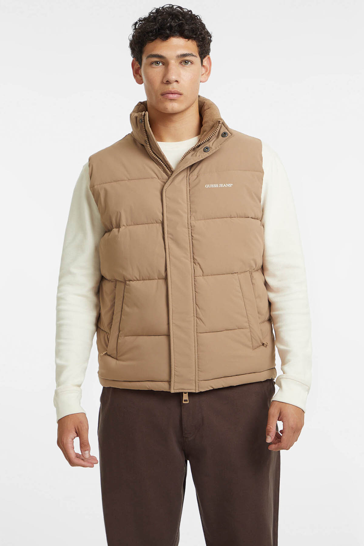 Guess Jeans Erkek Yelek M4BN47WGII2