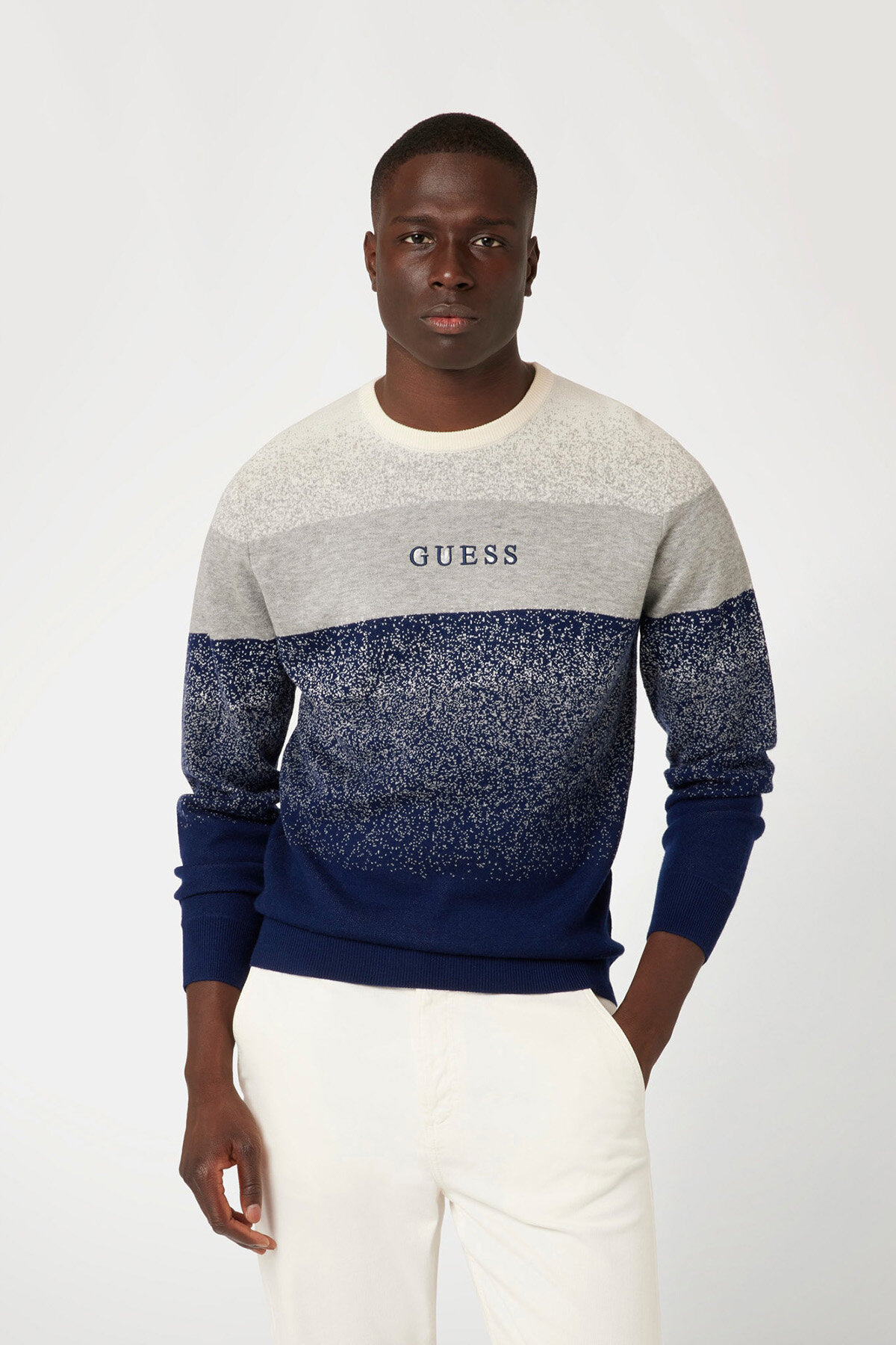 Guess Erkek Yün Karışımlı Kazak M4BR15Z3HC0