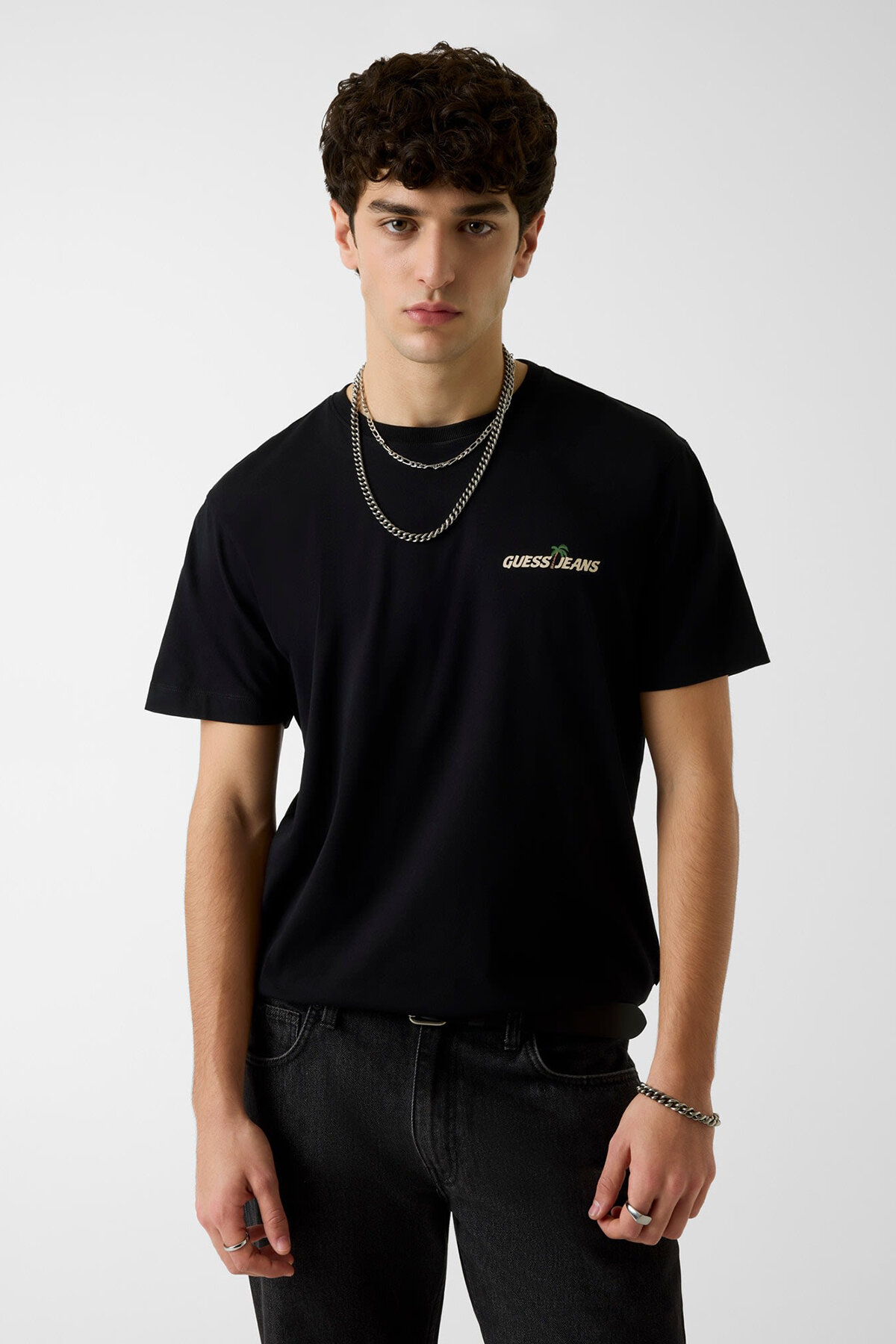 Guess Jeans Erkek Tişört M6GIC0K8HM0