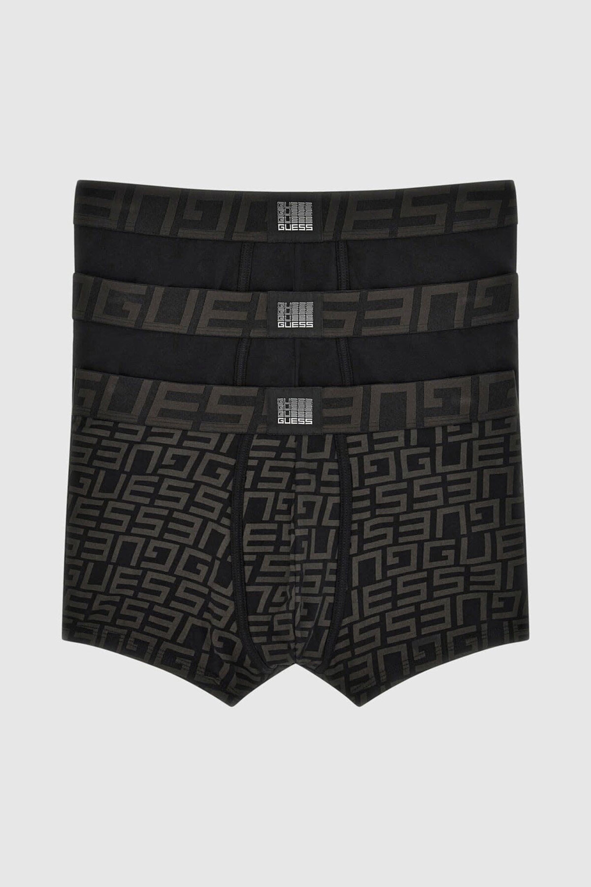 Guess 3'lü Erkek Boxer U4RG01.P9MU