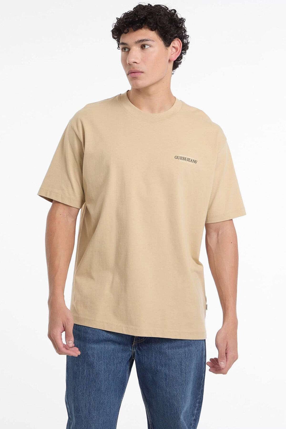 Guess Jeans Erkek Oversize Fit Tişört M4BI75K8FQ4