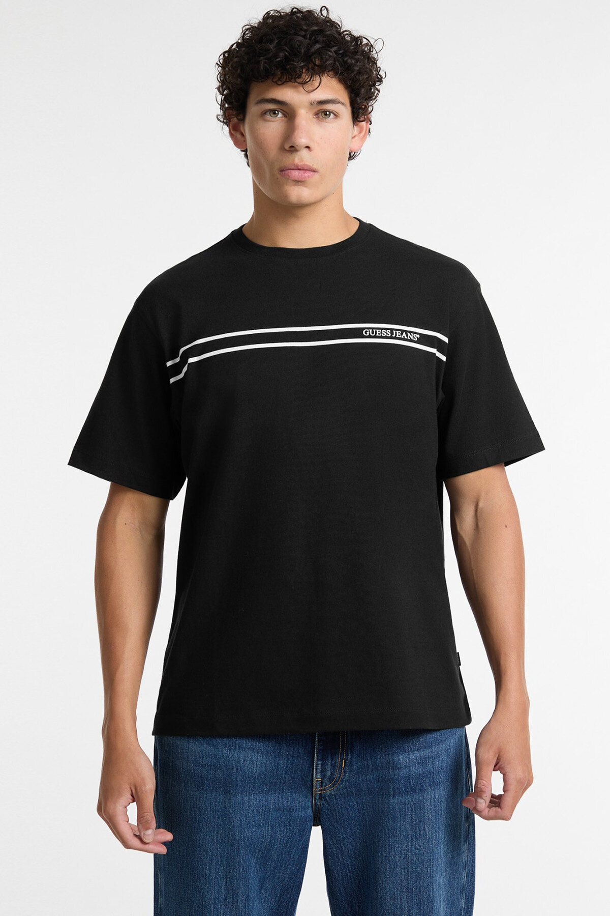 Guess Jeans Erkek Regular Fit Tişört M5RI78KCPQ1