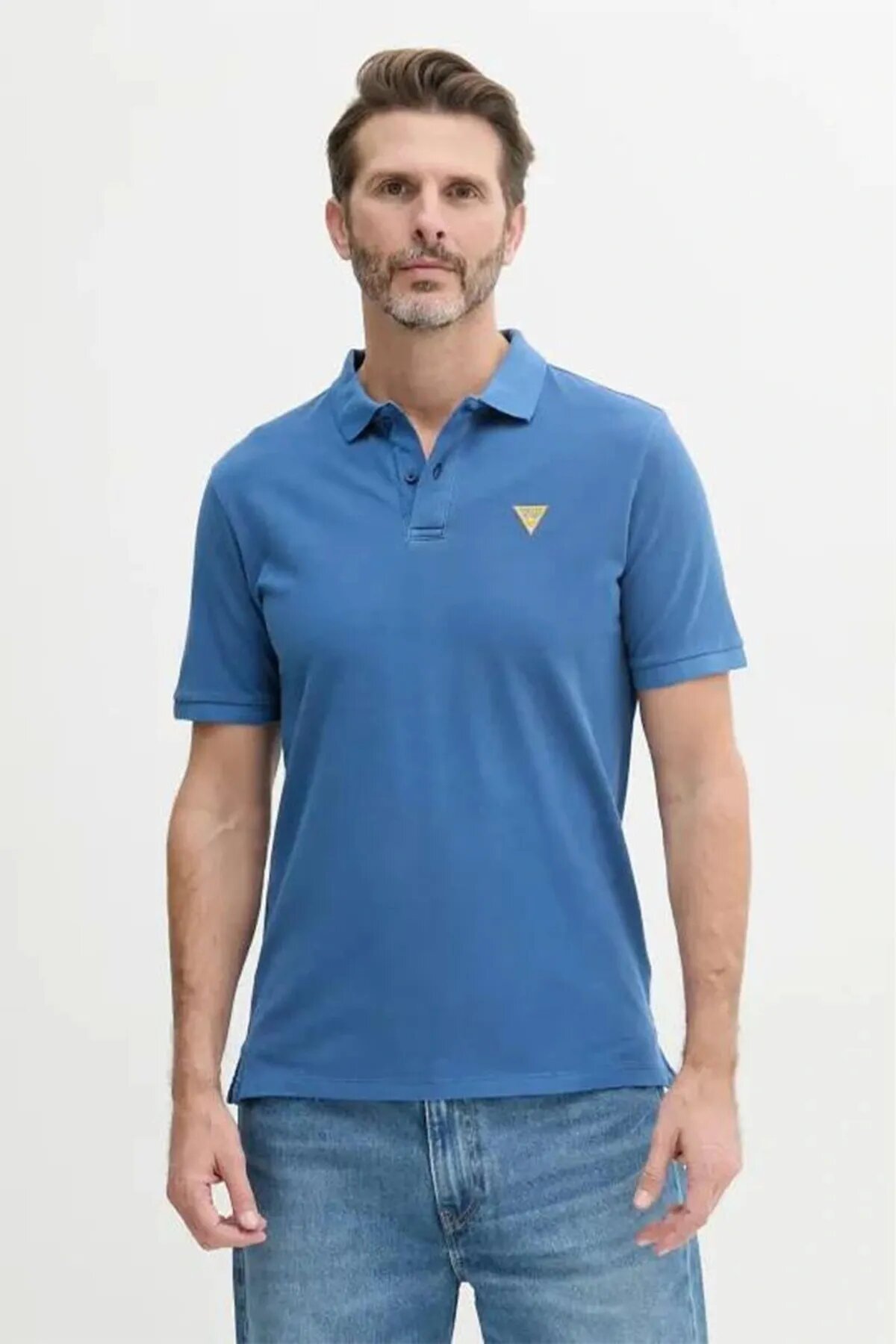 Guess Erkek Regular Fit Polo Yaka Tişört F5GP00K9WF1