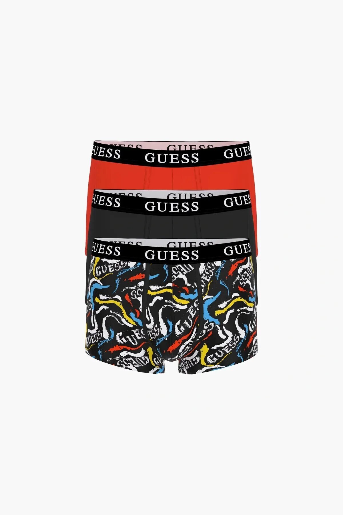 Guess Erkek 3'lü Boxer U5GG15.SYH