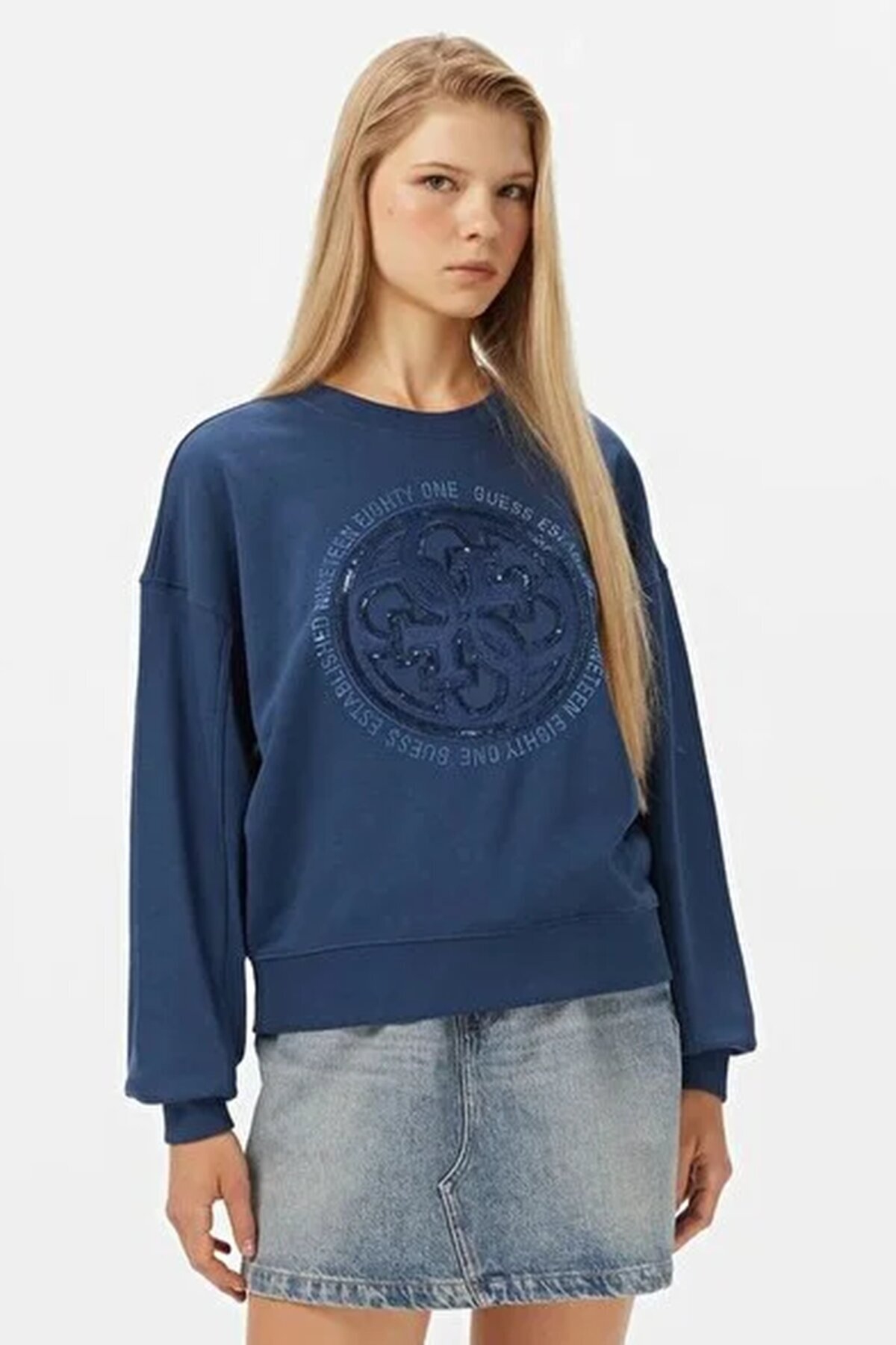Guess Kadın Sweatshirt W5YQ07KB681