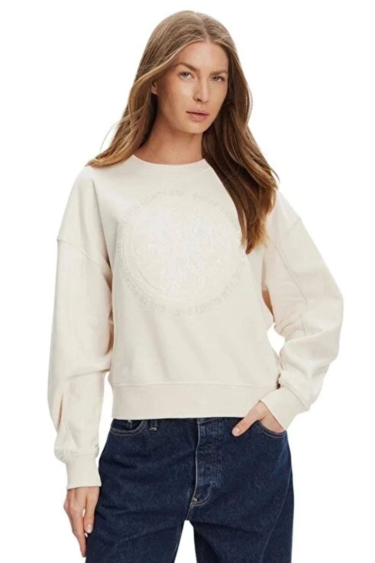 Guess Kadın Sweatshirt W5YQ07KB681