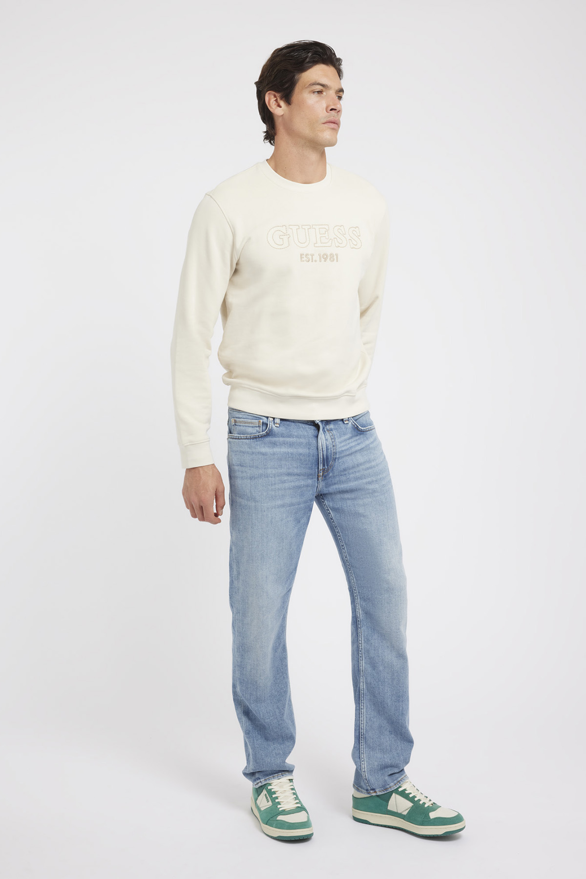 Guess Erkek Slim Fit Kot Pantolon M5YAN2D5QB3