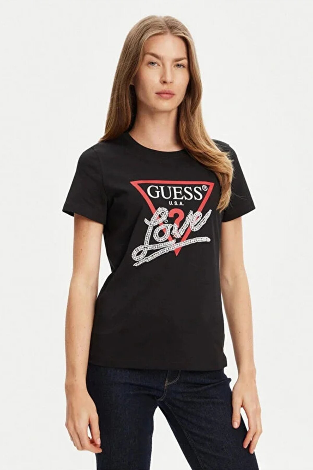 Guess Kadın Tişört W5YI40I3Z14