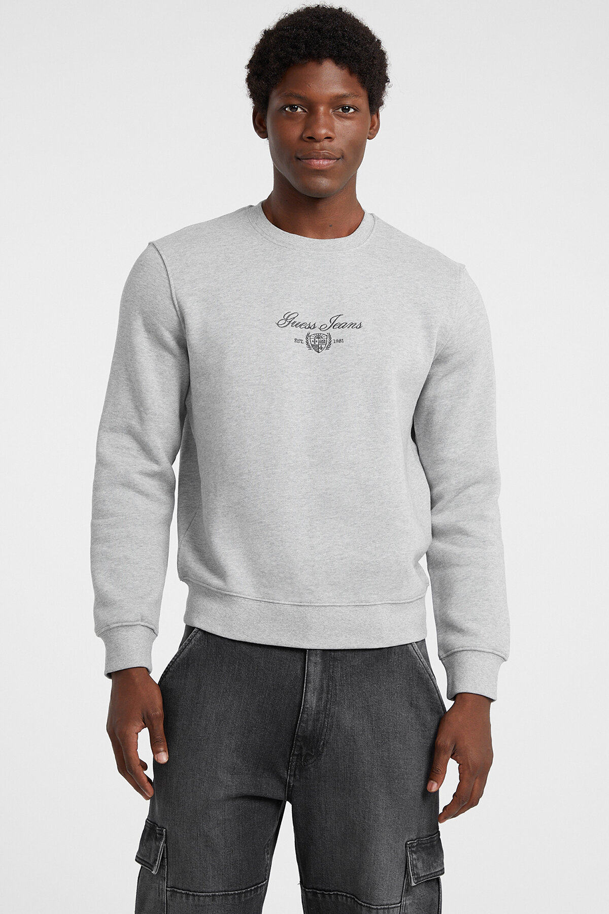 Guess Jeans Erkek Sweatshirt M5BQ35K9V31