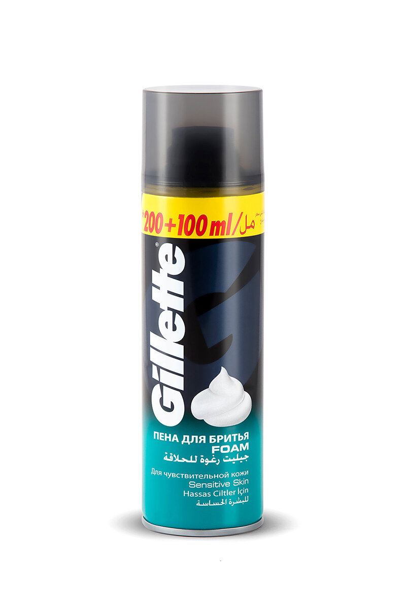 Gillette Tıraş Köpüğü Hassas 300 Ml