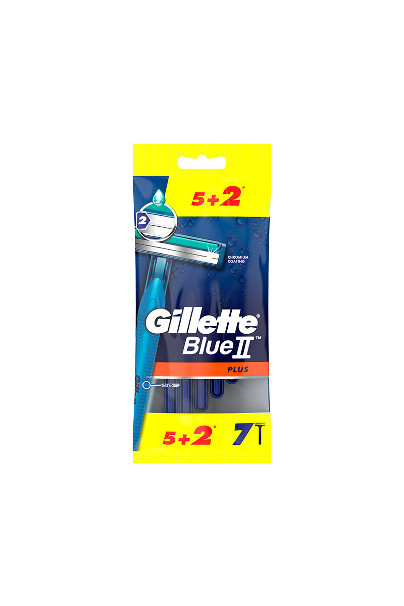 Gillette Blue2 Tıraş Bıçağı Plus 5+2'li