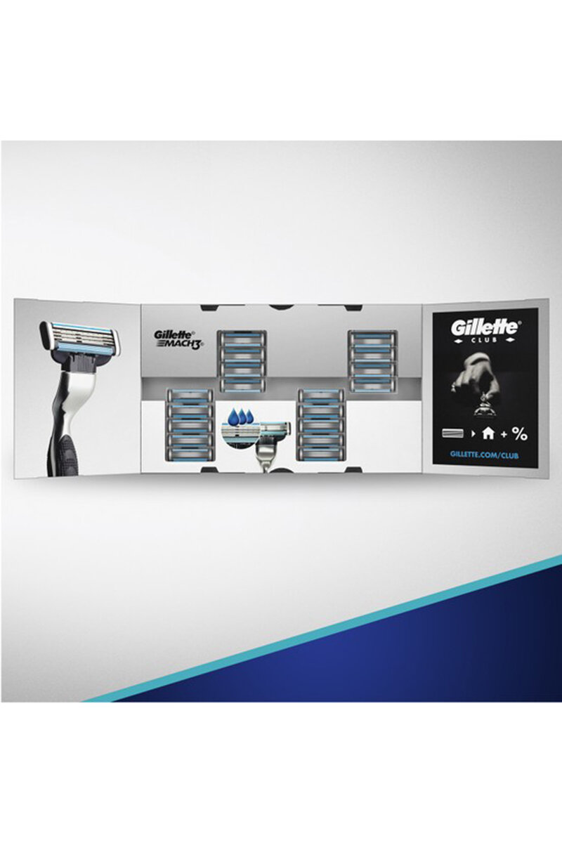 Gillette Mach3 18'li Yedek Bıçak
