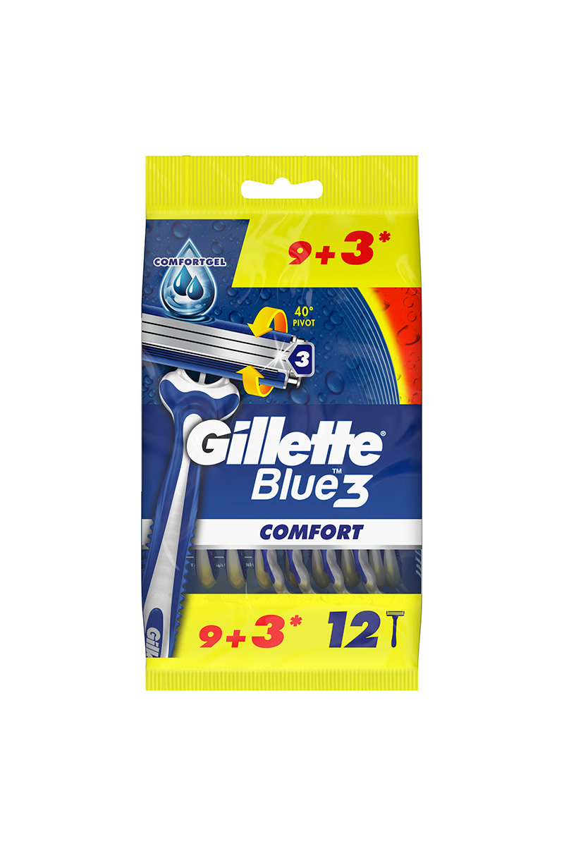 Gillette Blue3 Tıraş Bıçağı 9+3