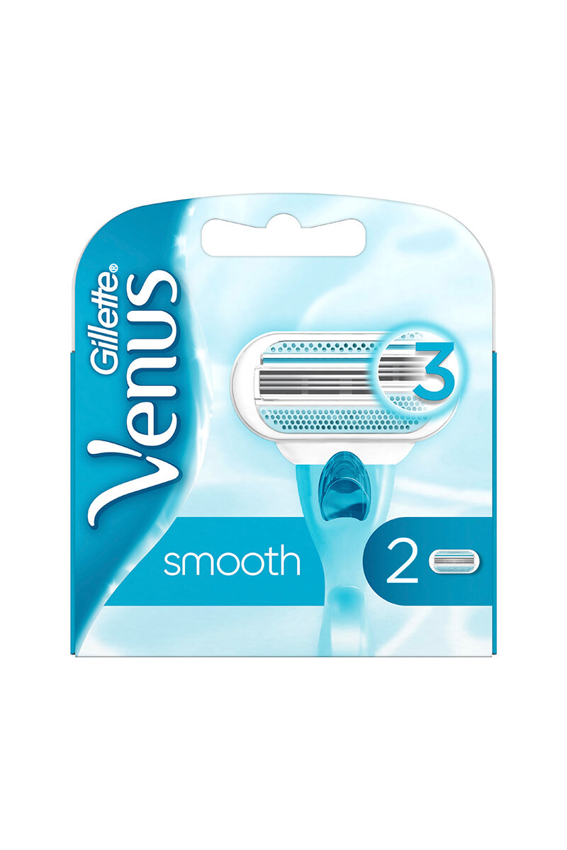 Gillette Venüs Yedek Tıraş Bıçağı Smooth 2'li