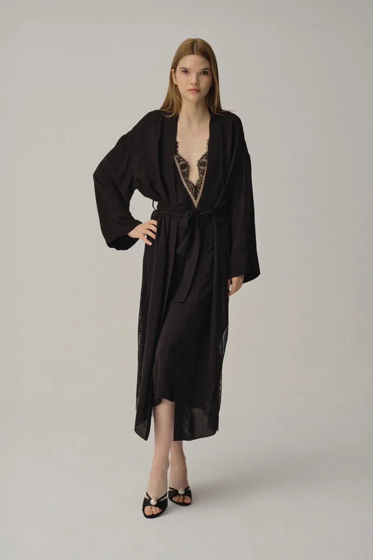 Pierre Cardin Kadın İpek Saten 6'lı Çeyiz Seti LX.25271.SYH