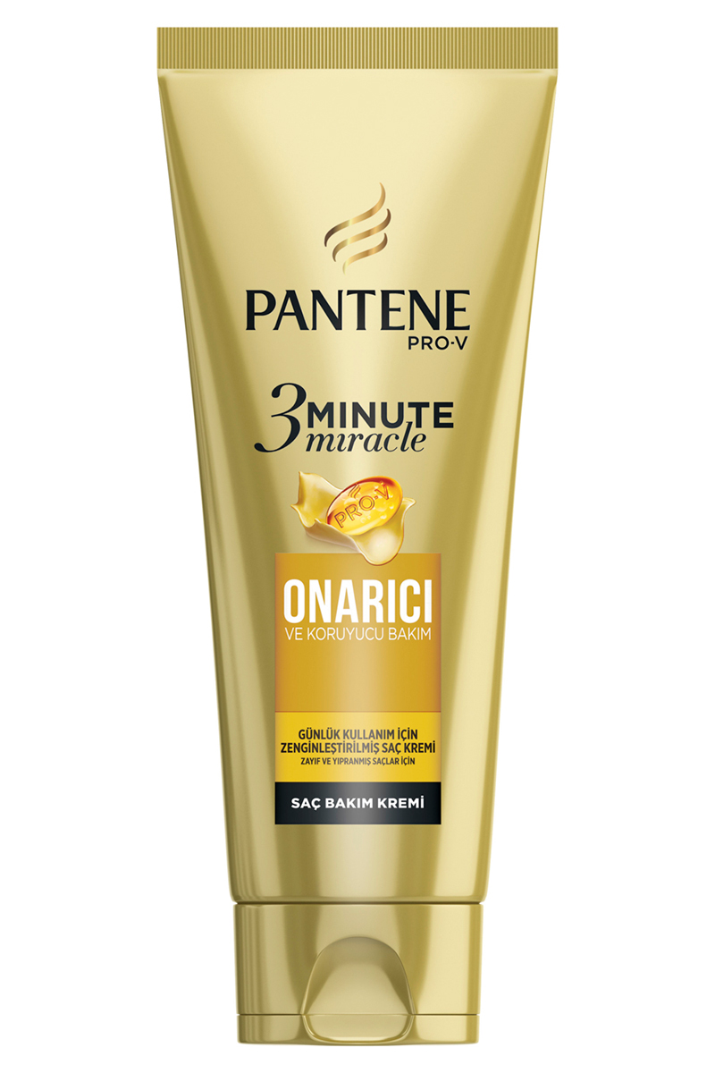 Pantene 3 Dakikada Mucize Saç Bakım Kremi Onarıcı ve Koruyucu Bakım 200 ml