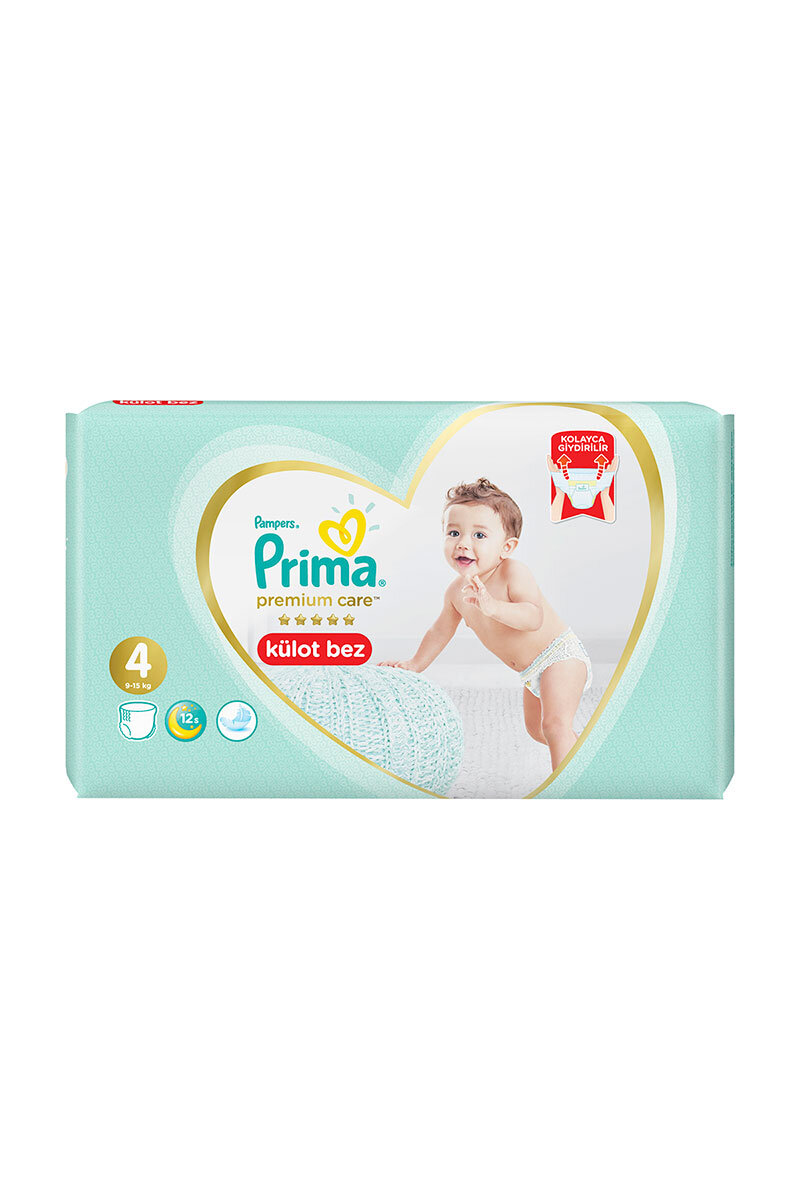 Prima Premium Care Külot Bez (4) Maxi 44'lü 9-15 kg Bebek Bezi