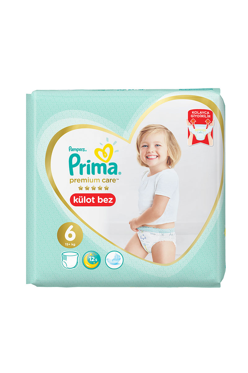 Prima Premium Care Külot Bez (6) Xl 15 kg + 28 Adet Bebek Bezi