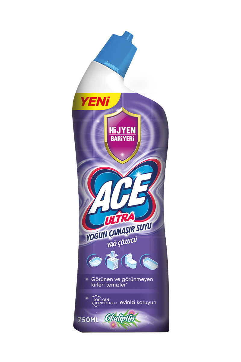 Ace Ultra Çamaşır Suyu Powerjel 750 ml Çiçek Kokulu
