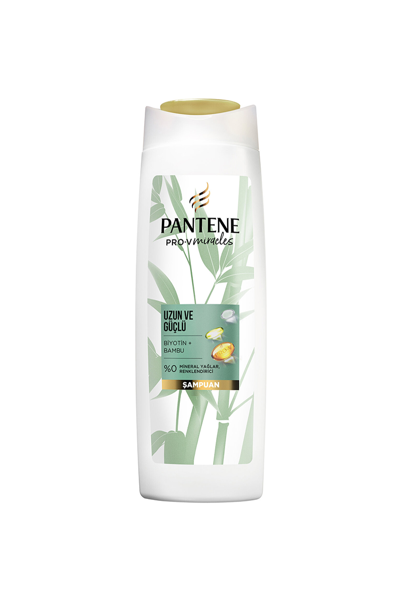 Pantene Miracles Bambu & Biotin Uzun ve Güçlü Serisi Şampuan 400 ml
