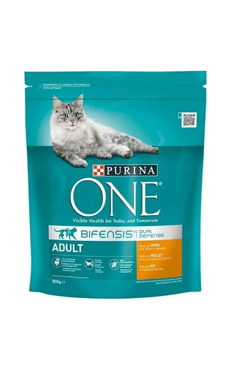 Purina One Adult Kedi Maması Tavuklu 800 G
