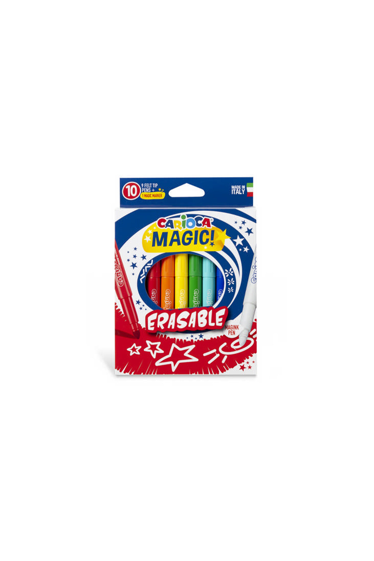 Carioca Silinebilir Keçeli Boya Kalemi 9 +1 Düzeltici