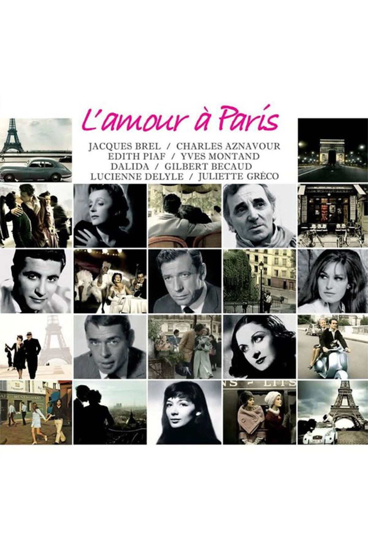 Çeşitli Sanatçılar - L'amour A Paris - Plak