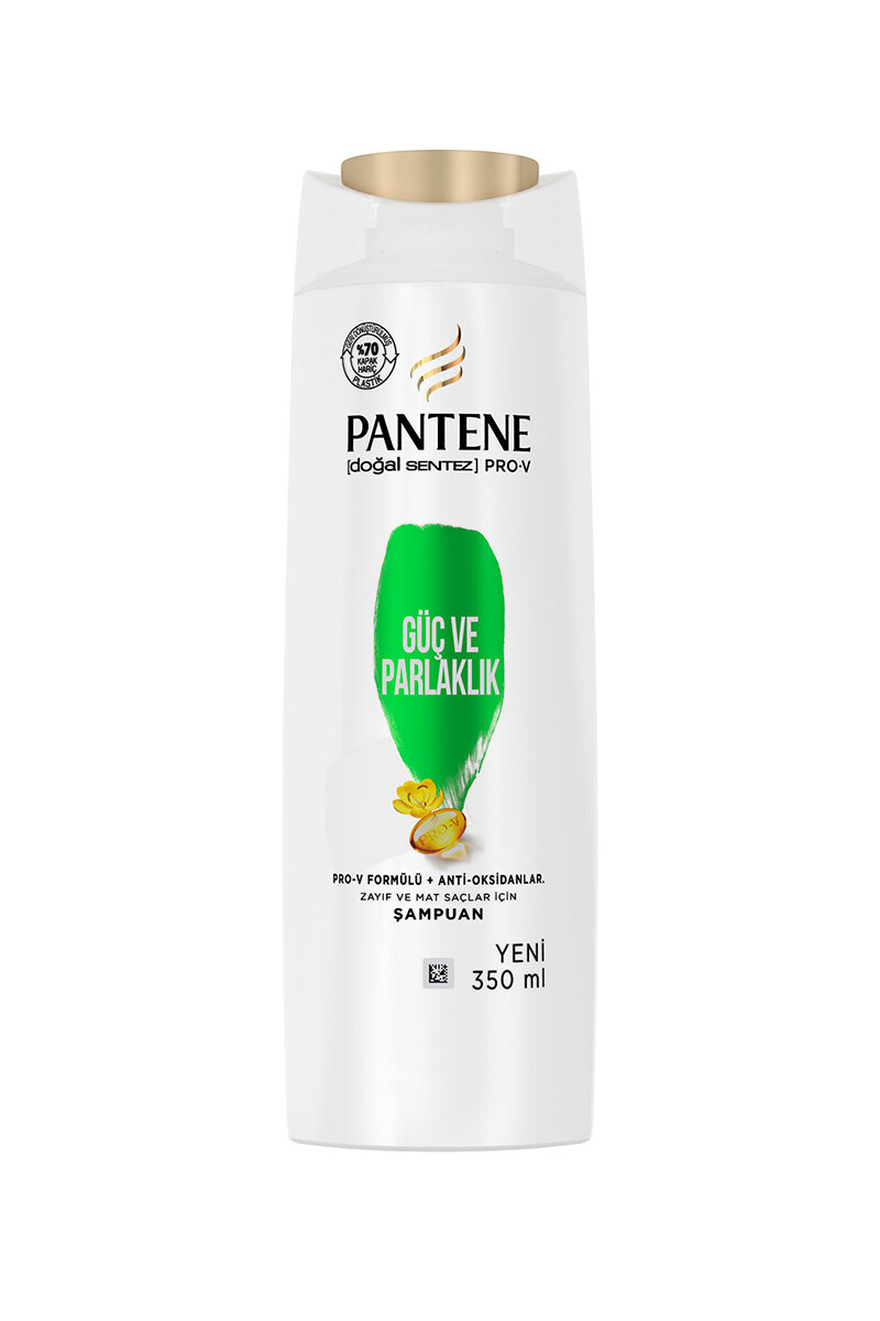 Pantene Guc Parlaklık 1+1 Şampuan 350 ml