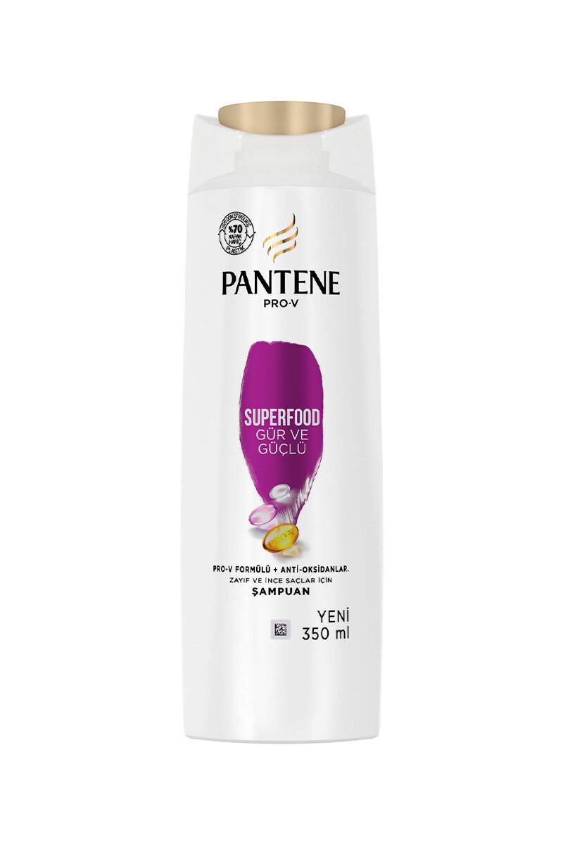 Pantene Superfood 3+1 Şampuan 350 ml