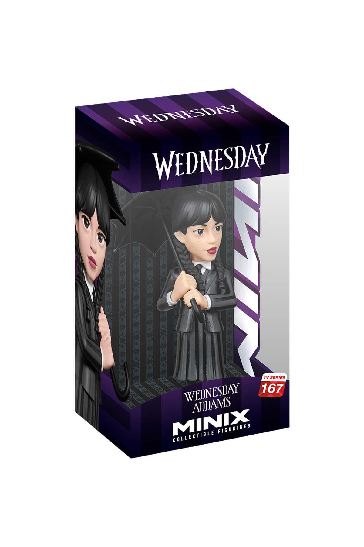 Minix Wednesday Adams Umbrella Figür 12 cm 20805