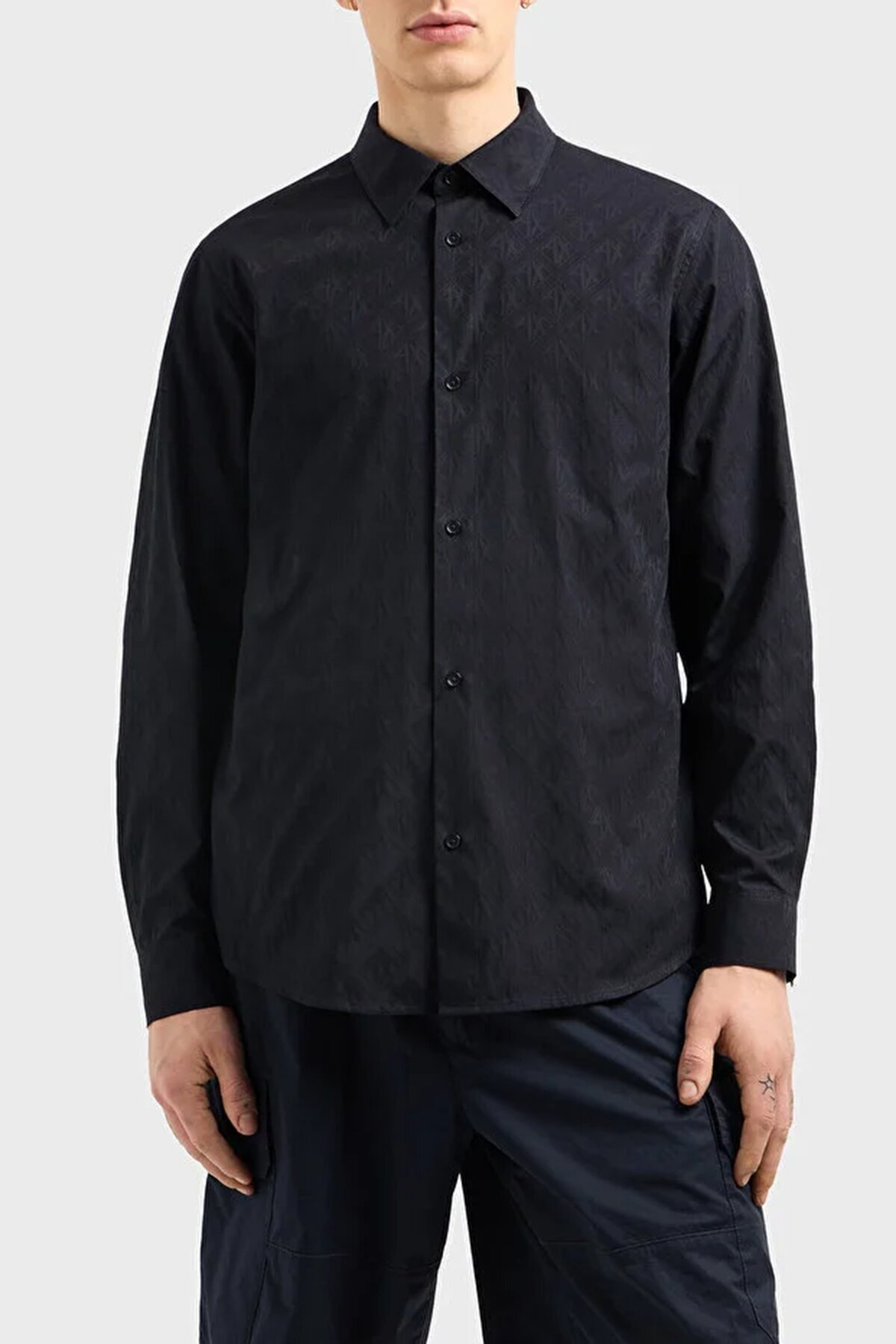 Armani Exchange Erkek Gömlek XM000197AF12179