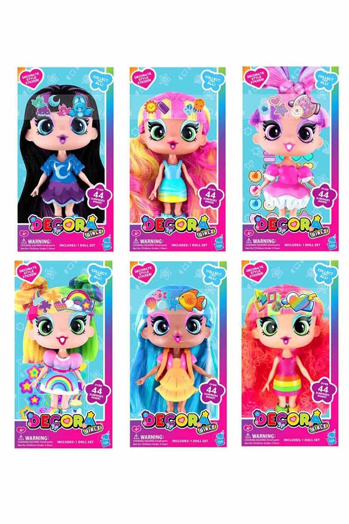 Decora Girlz 13 cm Moda Bebek D1019