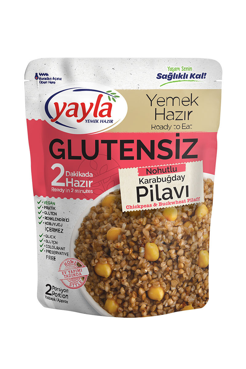 Yayla Glutensiz Nohutlu Karabuğday Pilavı 250 g