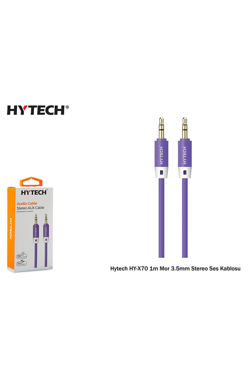 Hytech Aux Kablo HY-X70 Mor