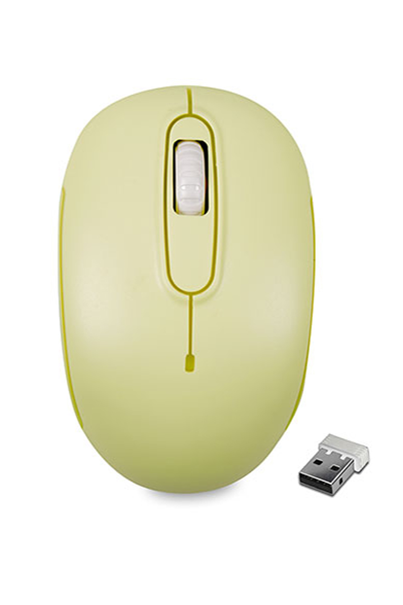 Everest SMW-666 Usb Sarı 2.4Ghz Optik Wireless Mouse