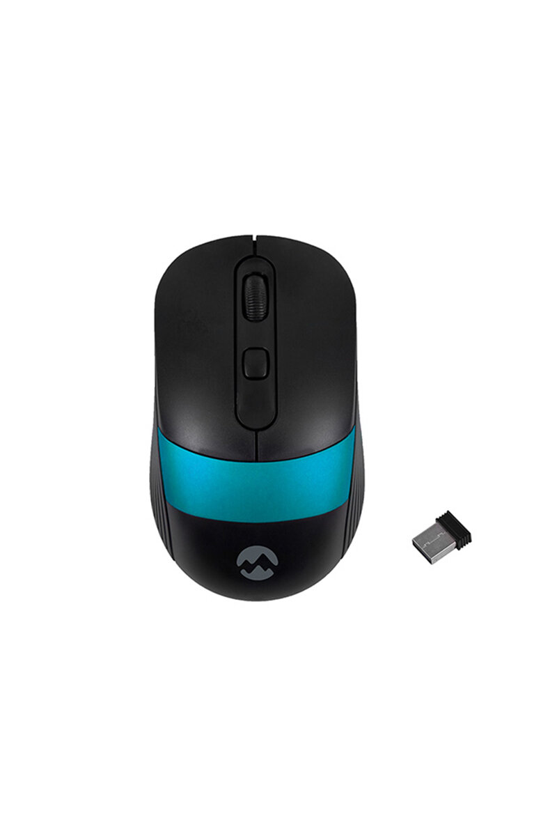 Everest SM-18 Usb Siyah/Mavi 2.4Ghz Optik Kablosuz Mouse