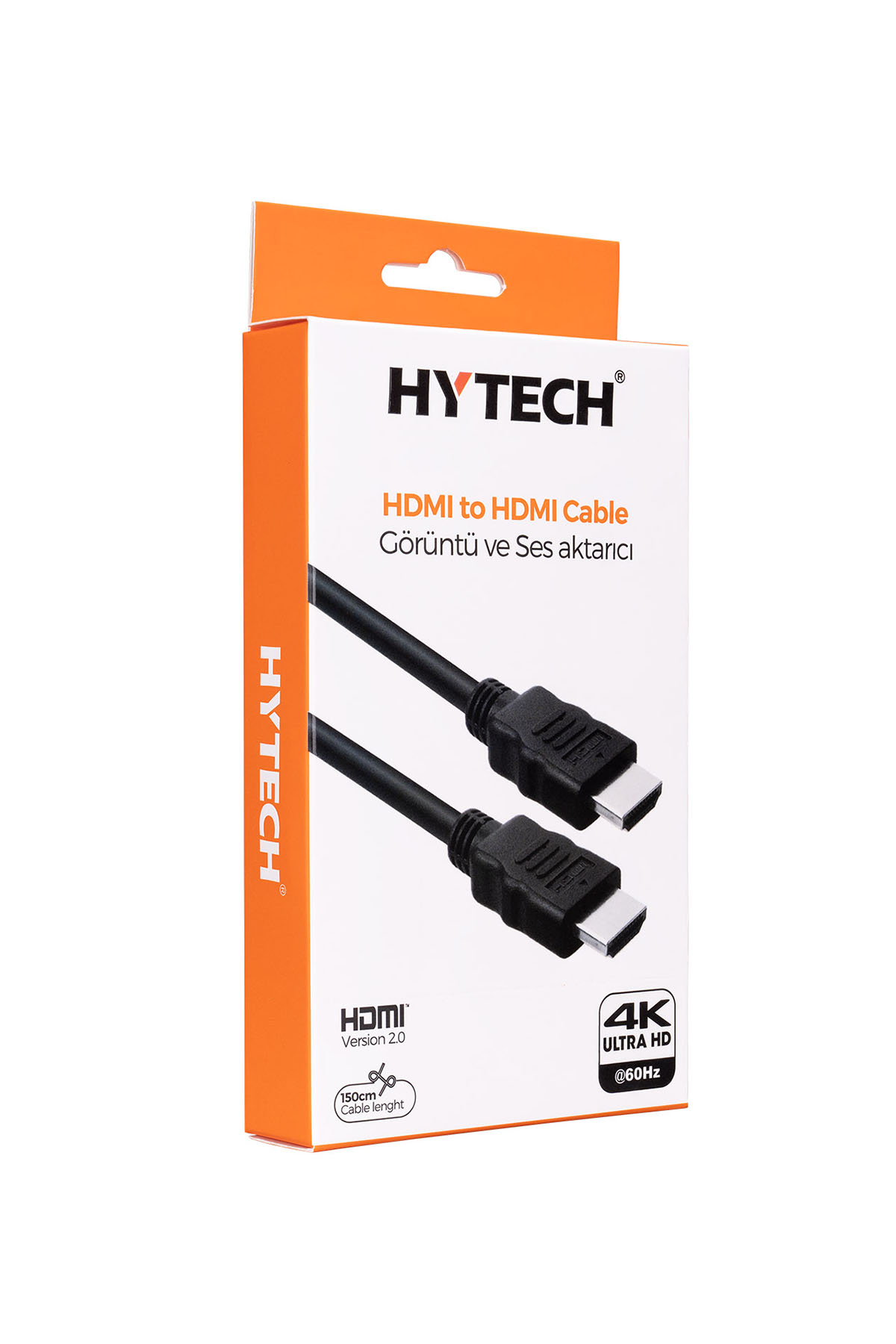 Hytech HY-XHD01 HDMI TO HDMI 1.5m Sinema 4K (4096*2160) Görüntü ve Ses Aktarıcı Kablo