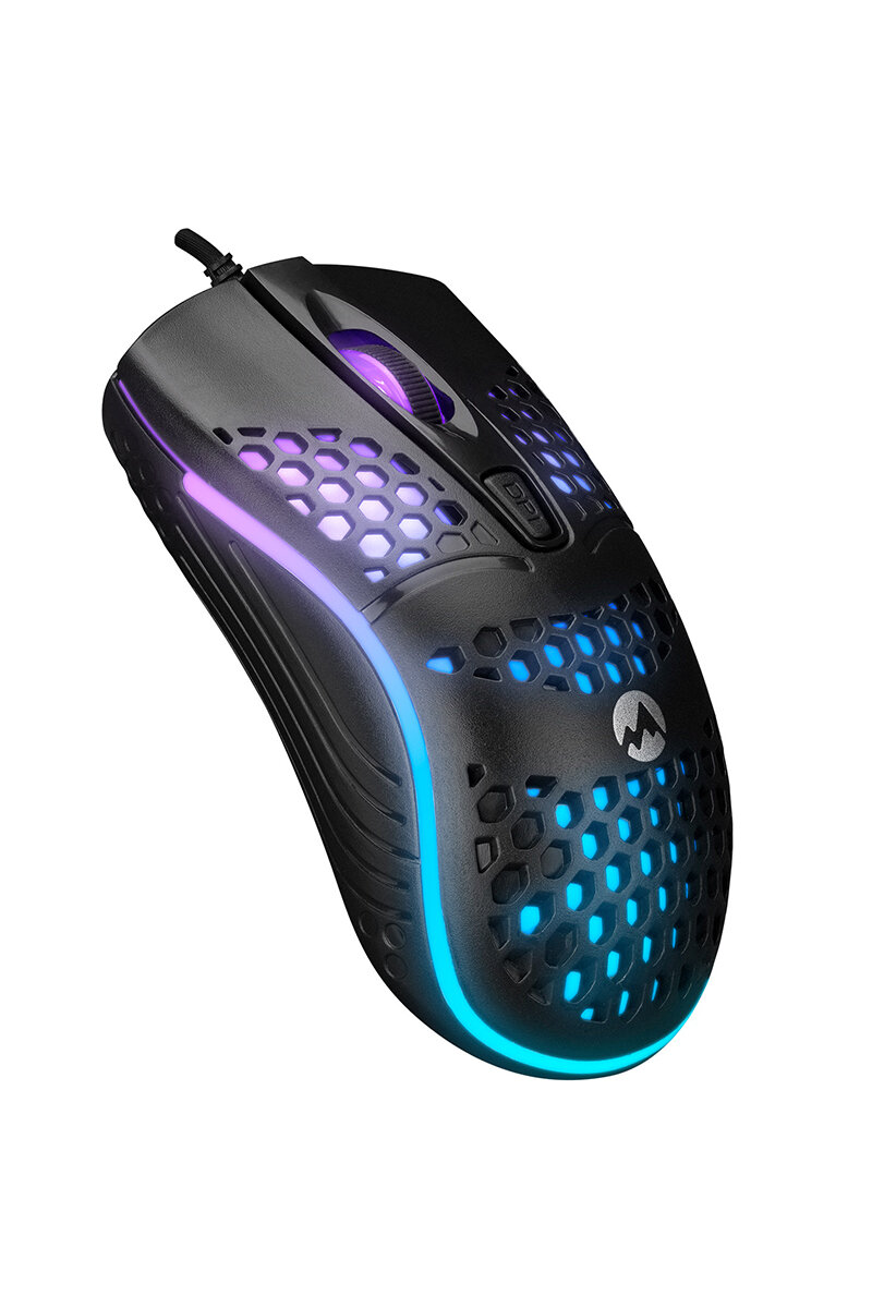 Everest SM-654 ECO Usb Siyah 4D Optik LED Işıklı Gaming Oyuncu Mouse