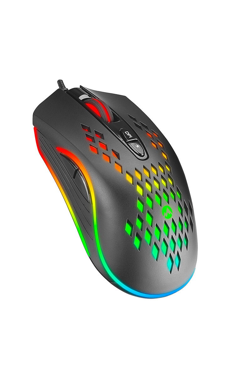 Everest SM-G07 METAFOR Usb Siyah 800/1600/3200/4800/6400 dpi RGB Gaming Mouse