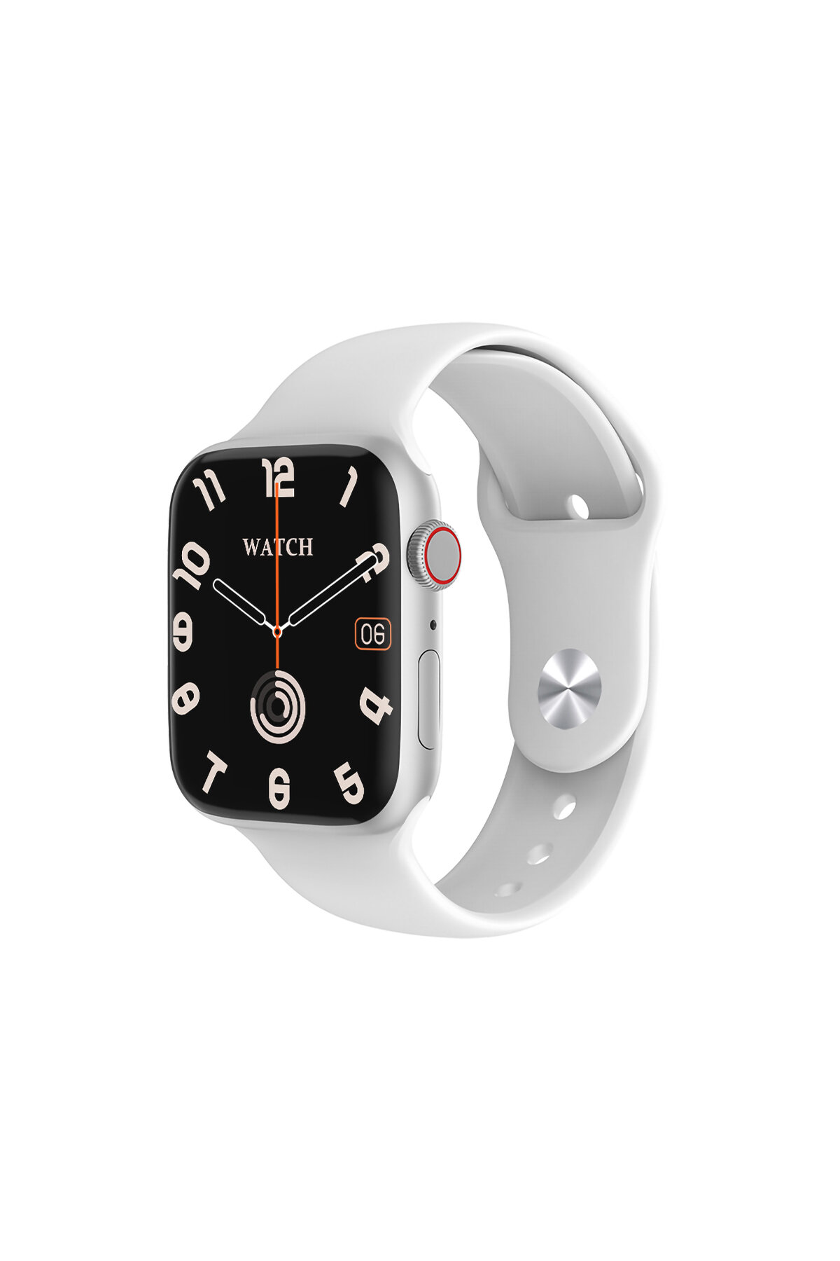 Hytech W99 Watch IOS ve Android Uyumlu MActive 2.05" inç Geniş Ekranlı Gümüş Akıllı Saat