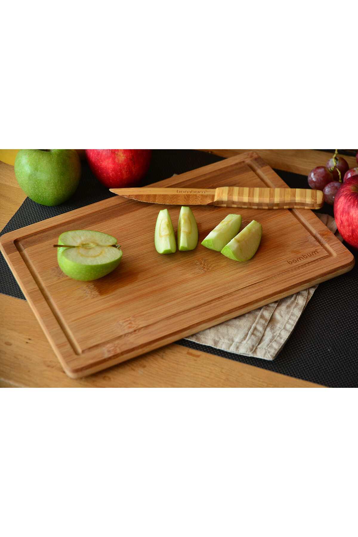 Bambum Ritto Kesme & Steak Tahtası Orta