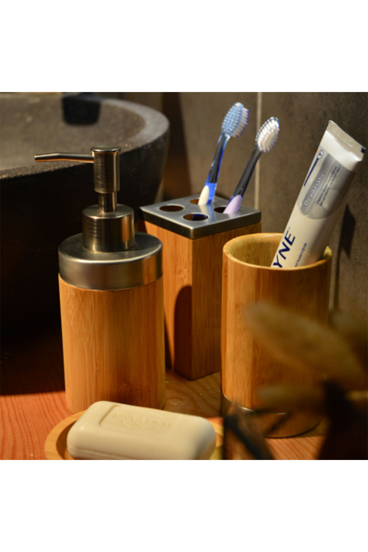 Bambum Mystik 4 Parça Banyo Seti