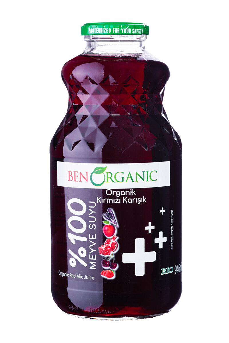 Benorganic Kırmızı Meyveler 946 ml