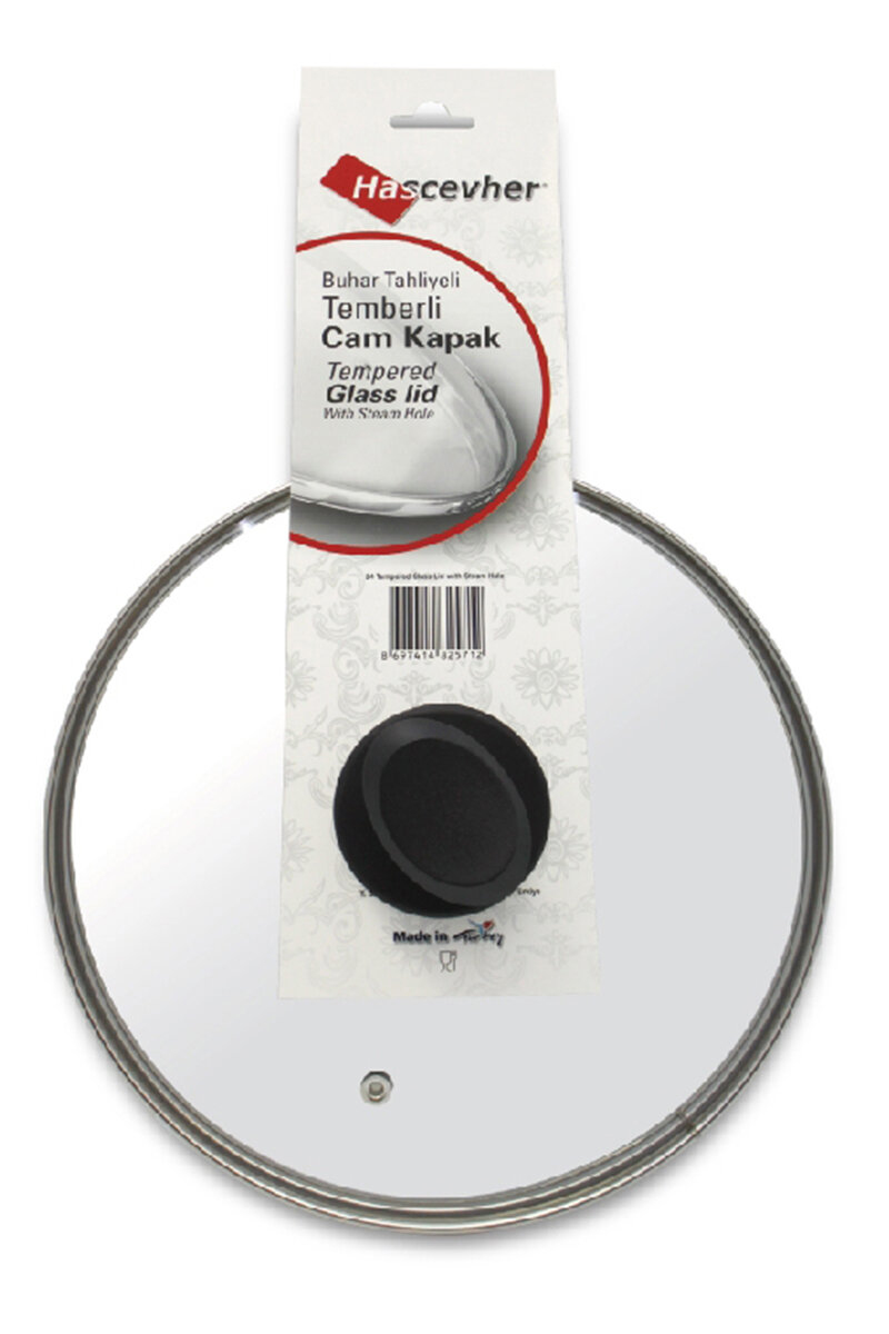 Hascevher Cam Kapak 26 cm