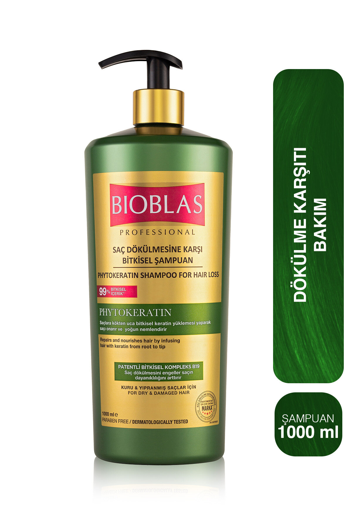 Bioblas Şampuan 1000 ml Saç Dökülmesine Karşı Phytokeratin