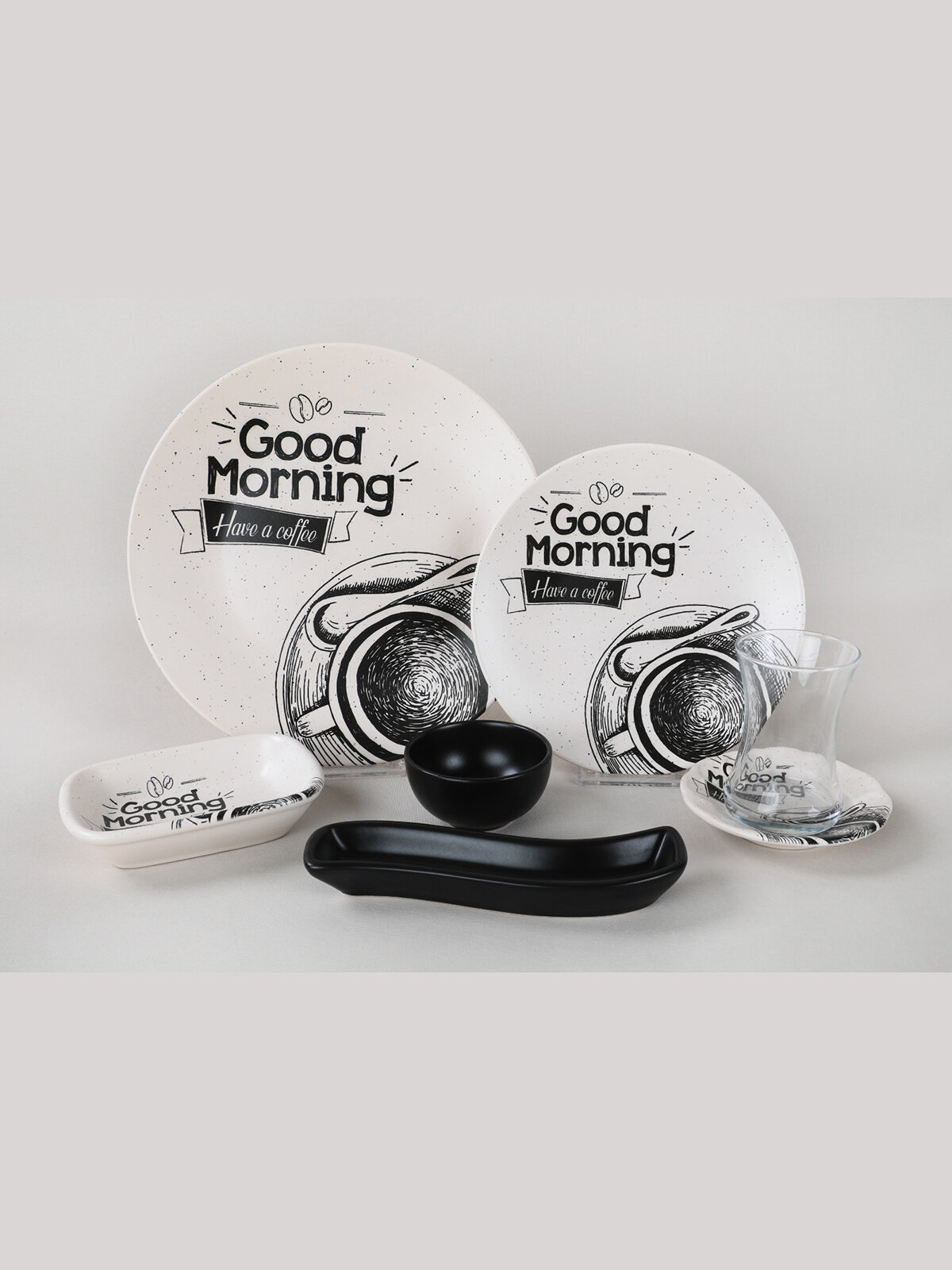 Keramika Vintage House Kahvaltı Takımı 19 Parça