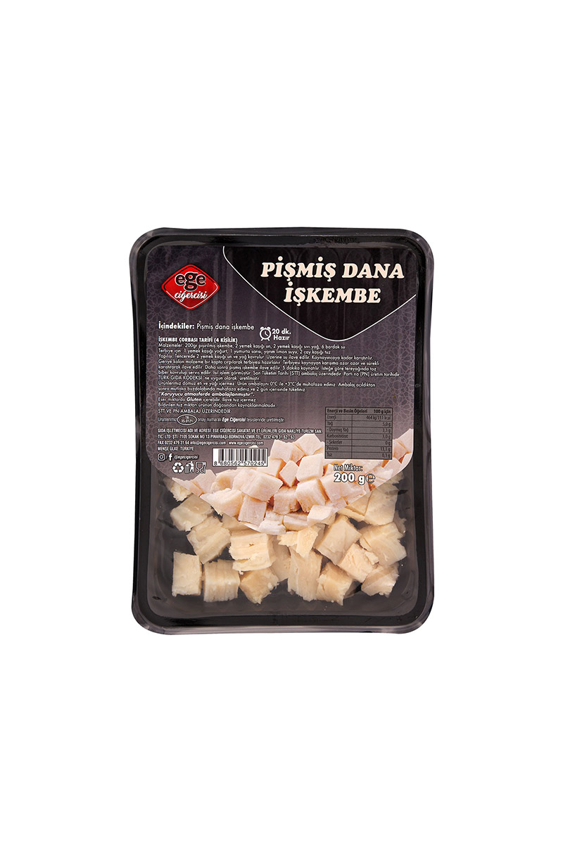 Ege Ciğercisi Dana Çorbalık İşkembe 200g