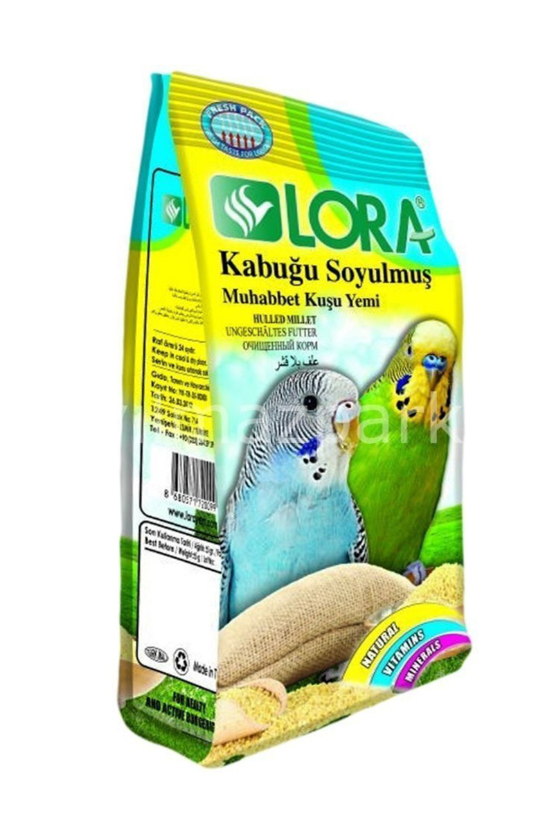 Lora Soyulmuş Muhabbet Kuşu Yemi 400G