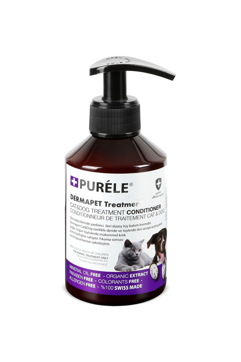 Purele Conditioner Kedi Köpek Tüy Bakım Kremi 250 ML