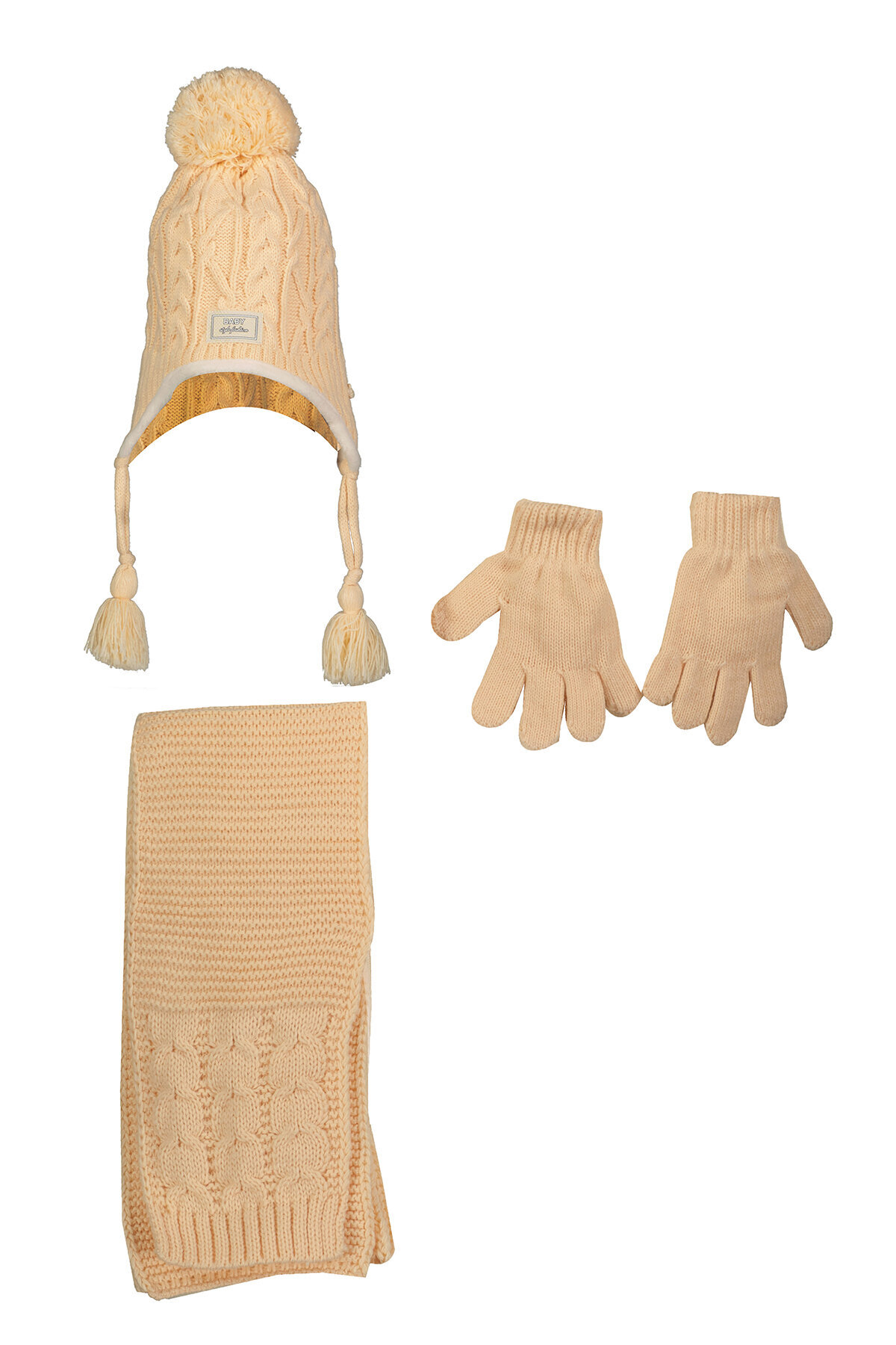 Kitti Kız Çocuk Atkı Bere Set P-K23160-04SFTL